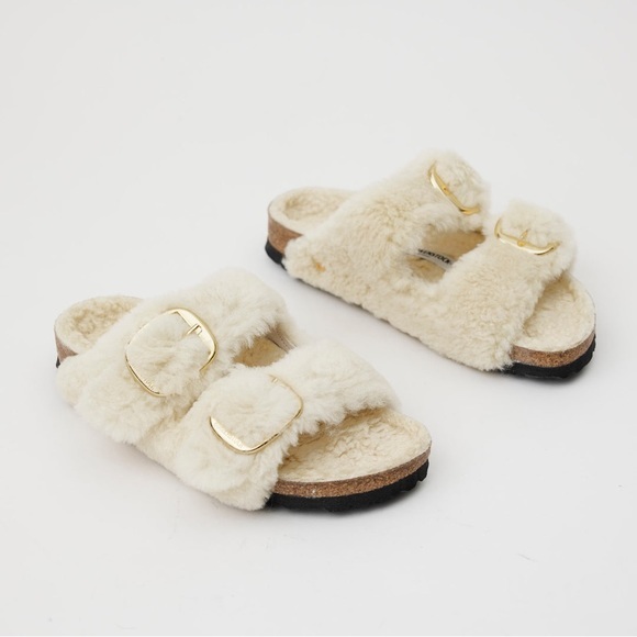 Birkenstock Shoes - Birkenstock Arizona Big Buckle Shearling Teddy